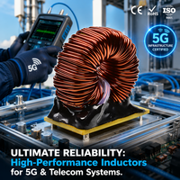INNOOTEC Inducteur de puissance toroïdal à noyau de ferrite avec support de montage à trou traversant pour filtre de sortie d'alimentation SMPS