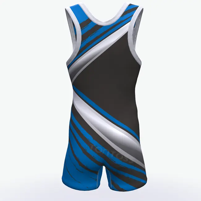 Uniforme di sollevamento pesi all'ingrosso di fabbrica personalizzata di alta qualità professionale uniformi di sollevamento pesi canottiere da Wrestling da uomo