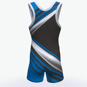 Customized Factory Wholesale Weightlifting Uniform High Quality Professional Weightlifting Uniforms Men's Wrestling Singlets