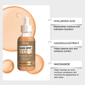 Venta al por mayor Suero facial hidratante Cuidado suave para una piel suave Fórmula vegana Reducción de manchas oscuras - Product Image 4