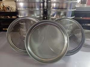 <span class=keywords><strong>Tamis</strong></span> de laboratoire en acier inoxydable à mailles de 0,5 mm personnalisable - Diamètre 500 mm pour un calibrage de précision - Product Image 1