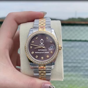 Montre automatique mécanique avec mouvement NH35 3135, cadran en verre saphir, boîtier en acier inoxydable 904L, calendrier, livraison directe - Product Image 3