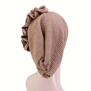 Nuevo Diseño de Moda, Turbante Multifuncional con Flores, Gorro de Poliéster para Protección del Cabello, Gorro Quirúrgico Elástico, Pañuelo Musulmán para el Cabello, Uso Diario - Product Image 5
