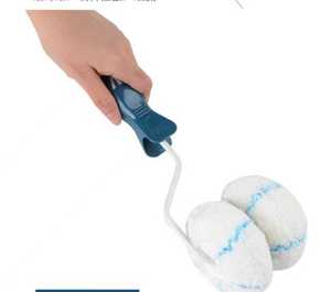 <span class=keywords><strong>Rullo</strong></span> per <span class=keywords><strong>Angoli</strong></span> a Forma di Zucca, Spazzola a <span class=keywords><strong>Rullo</strong></span> Piccola per Rifinitura <span class=keywords><strong>Angoli</strong></span>, Strumento per Tracciare Ombre, Accessorio Fai-da-te Industriale in Acciaio Inossidabile con Fibra Sintetica - Product Image 3