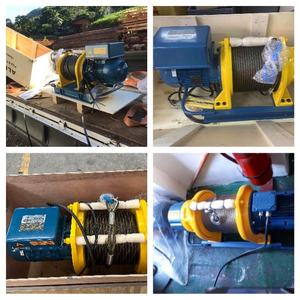 รอกไฟฟ้า ALLMAN <span class=keywords><strong>3</strong></span> ตัน รุ่น AM 380V สำหรับดึงสายเคเบิลและลวดสลิง - Product Image 4