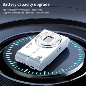 Mini Cámara Digital 4K 50MP con Batería de Alta Capacidad, Zoom 16X, Cámara de Mano para Fotografía de Viajes al Aire Libre - Product Image 6
