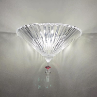 Applique murale LED en cristal K9 moderne French Mille Nuits avec lumière à intensité variable et garantie de 5 ans pour la maison, le bureau, la chambre et les hôtels