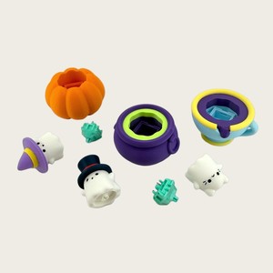 Juguete Antiestrés de Calabaza de Halloween Impreso en 3D, Lindo Juguete de Escritorio para Aliviar el Estrés - Product Image 4