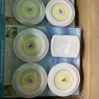 Mini Lumières LED Décoratives Intelligentes Sans Fil à Télécommande Dimmable pour Veilleuse, Cuisine, Placard, Escalier, Couloir et Salle de Bain