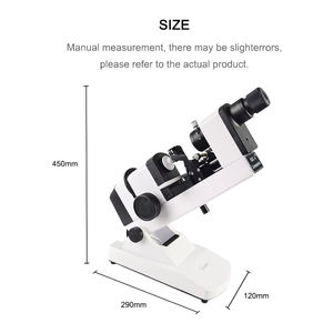 Lensómetro Manual InnoVue Opto ML-5, Certificado CE ISO de 1 Año, Diseño Portátil para una Medición Precisa de la Potencia de Lentes, Tiendas Ópticas - Product Image 4