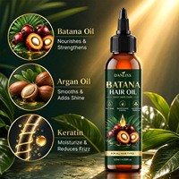 Minyak Pertumbuhan Rambut Organik Anti Rambut Rontok Minyak Batana Alami Melembutkan Melembapkan Perawatan Rambut Perawatan Rambut Keriting Minyak Esensial