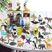 Animaux du monde modèle plus 3 pouces petit insecte jouet avec accessoires
