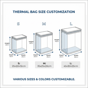 Sac de transport pour gâteaux, emballage cadeau de vacances, poche transparente, poignée renforcée, sac isotherme polyvalent, <span class=keywords><strong>livraison</strong></span> <span class=keywords><strong>à</strong></span> <span class=keywords><strong>domicile</strong></span> - Product Image 6