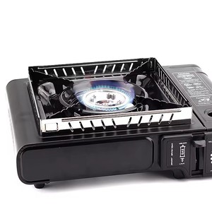 Outdoor <b>Gas</b> Stove Wind Screen Stainless Steel Foldable Stove Windshield Burner Screen Cooking <b>BBQ</b> Hiking <b>Camping</b> Equipment - Product Image 2