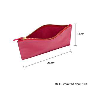 Fábrica China con 30 Años de Experiencia en Paparazzi # Bolsa de Maquillaje Cosmética Personalizada PA0001 de Piel Vegana con Cremallera para Mujer - Product Image 5