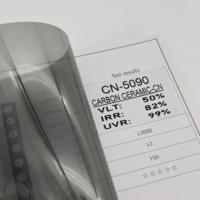 Film teinté pour vitres de voiture de luxe, nano-céramique, résistant à la chaleur, anti-UV, anti-infrarouge, épaisseur 2 mil, garantie 5 ans, confidentialité