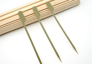 Noeud <span class=keywords><strong>Pic</strong></span> Rotatif Barbecue Brochettes Spéciales Bambou Brochettes Pagaie Brochettes - Product Image 2
