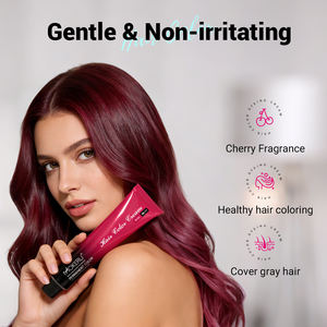 Tinta per <span class=keywords><strong>Capelli</strong></span> Professionale Permanente Non Allergenica <span class=keywords><strong>Senza</strong></span> <span class=keywords><strong>Ammoniaca</strong></span> Naturale Organica 100ml 74 Colori alla Moda Campioni Gratuiti MSDS - Product Image 3