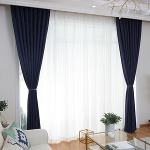 Innermor Rideaux occultants personnalisés pour fenêtre de chambre Style moderne avec <span class=keywords><strong>frange</strong></span> sombre tendance conçu <span class=keywords><strong>rideau</strong></span> sombre drapé - Product Image 4