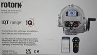 Programmeur portable ROTORK IQT2 Série IQT, Outil de réglage pour actionneurs électriques, Module PLC, Garantie 1 an pour actionneurs de vannes à demi-tour
