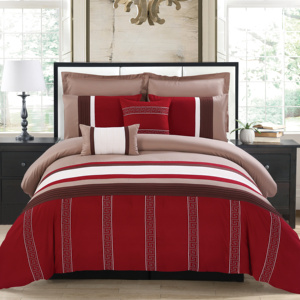 Bộ Đồ Giường KOSMOS Bộ Đồ Giường Polycotton Thêu Ren King <span class=keywords><strong>Comforter</strong></span> - Product Image 3