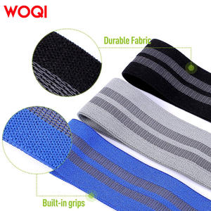Juego de bandas elásticas de resistencia Woqi de 36x8 cm, resistencia media, portátil, para ejercicios de piernas y cadera, correa de yoga para adultos, fitness. - Product Image 3