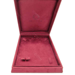 Custom logo Luxury Ring <b>Box</b> Wholesale <b>Plastic</b> Velvet Jewelry <b>Box</b> Presentation with LED Light Square Jewelry Packaging <b>Box</b> - Product Image 4