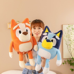 Peluche de <span class=keywords><strong>Perro</strong></span> Bruy de 30-50cm, Juguete de Peluche de Anime, <span class=keywords><strong>Perro</strong></span> <span class=keywords><strong>Bingo</strong></span>, Almohada Relajante y Antiestrés, Regalo, Venta al Por Mayor - Product Image 1