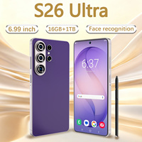 Teléfono Móvil Inteligente S26 ULTRA Original de 7.3 Pulgadas, Doble SIM, Desbloqueado, 5G, Android, en Oferta, Teléfonos Inteligentes Baratos