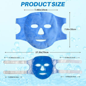 Compresse froide réutilisable pour le visage après la chirurgie des paupières Masque facial pour le soulagement de la migraine avec <span class=keywords><strong>gel</strong></span> - Product Image 3