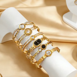 Compre Joyería de Acero Inoxidable de Alta Calidad al por Mayor, Incluyendo Pulseras de Acero Inoxidable con Piedras de Zirconio - Product Image 1
