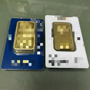 スイスのスイスアンティークとモダンゴールドバー15.5g〜100g銅インゴット金メッキ金塊密封パッキングギフト用 - Product Image 6