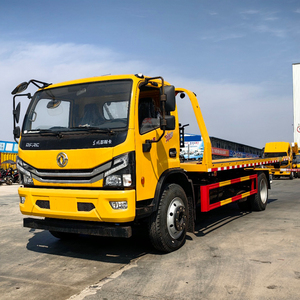 Camión de Rescate de 5 Toneladas Dongfeng, Grúa de Plataforma Plana, Equipo de Remolque de Alta Resistencia para Transporte de Vehículos - Product Image 1