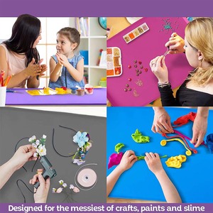 <span class=keywords><strong>Antiscivolo</strong></span> resistente al calore <span class=keywords><strong>multiuso</strong></span> protezione da tavolo in Silicone Art Mat per l'artigianato - Product Image 5