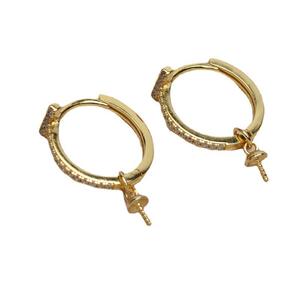 Clip d'oreille en argent S925, simple, sans douleur, boucle d'oreille, 4-7 perles, accessoire de bricolage, support, 1117, trou d'oreille, simple, boucle d'oreille pour boucles d'oreilles en perles - Product Image 5