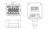 HS108 Digital Pressure Gauge