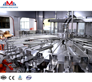 Máy chiết rót nước tinh khiết tự động tốc độ cao 24 đầu chai PET, máy chiết rót nước tinh khiết tự động 500ml - Product Image 2