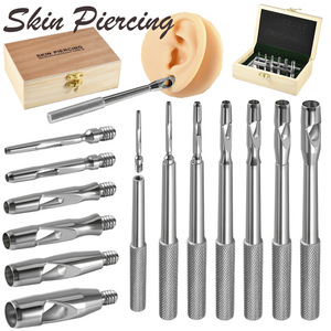 Herramienta Profesional de Perforación Experimental, Acero Inoxidable 316L, para Clavos Encapsulados; Perforador de Cejas Desmontable <span class=keywords><strong>OUSLY</strong></span> - Product Image 1