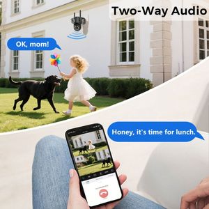 Cámara. Cámaras de seguridad Wi-Fi con luces, cámaras de vigilancia Huiyan personalizadas <span class=keywords><strong>Xiamo</strong></span> H265X para interiores, ocultas, tipo torreta, Soller Xioami Stephen - Product Image 5