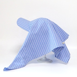 2026 Populaire pour femmes, style urbain personnalisé, turban triangulaire, bonnet doux à rayures, bord incurvé, <span class=keywords><strong>foulard</strong></span> à nouer, casquette-<span class=keywords><strong>foulard</strong></span> - Product Image 3
