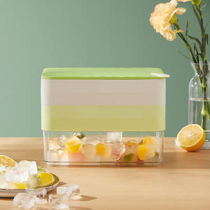 Plateau <span class=keywords><strong>à</strong></span> glaçons Pandora de conception originale du fabricant, paquet de 2 glaçons avec couvercles pour la cuisine - Product Image 4