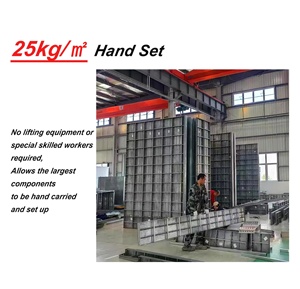 Khuôn Thép thay thế ván khuôn nhôm và nhựa xây dựng ván khuôn bê tông kim loại cho các tòa nhà mẫu - Product Image 4