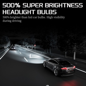 SANVI OEM ODM NEW F8 H7 H4 H11 H1 LED Projector Lens Headlight LED Bulbs for Car Headlights Auto Light - Product Image 5