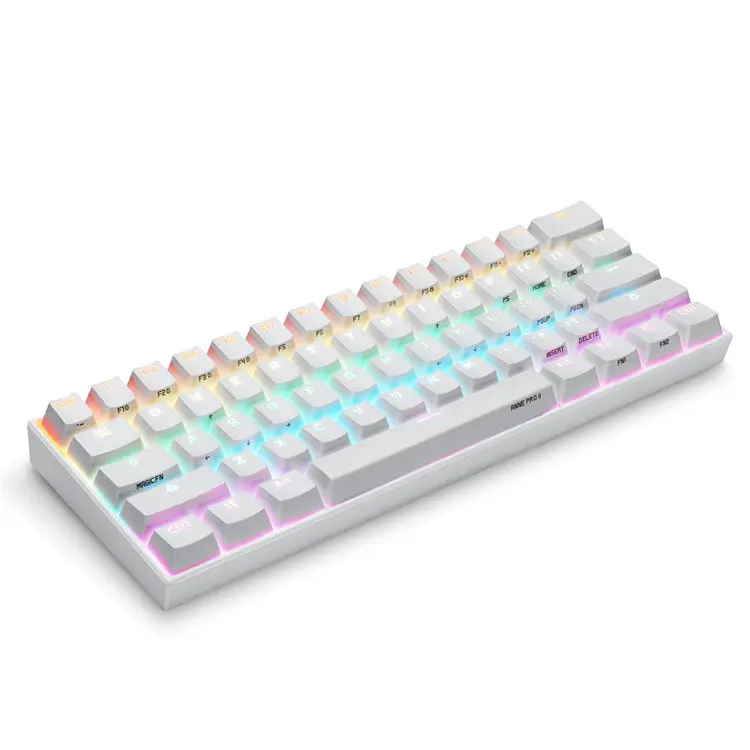 Hot Selling 60% 61 Keys RGB Light Anne Pro 2 Cherry Gateron Mechanical Keyboard