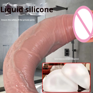 <span class=keywords><strong>Dildo</strong></span> realistico di grandi dimensioni da 12.6 pollici con Silicone liquido sicuro per il corpo, Plug anale per pene flessibile Super morbido per giocattoli sessuali per adulti - Product Image 2
