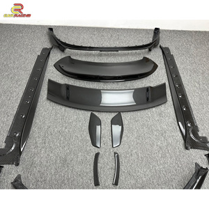 Kits de cuerpo de fibra de carbono seco estilo OEM para Porsche <span class=keywords><strong>992</strong></span> <span class=keywords><strong>GT3</strong></span> 2024 falda lateral de carbono alerón de parachoques trasero delantero piezas de coche - Product Image 4