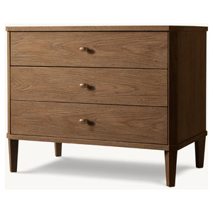DELPHINE RHMAKER FURNITURE Table de chevet moderne de luxe avec tiroir pour chambre à coucher - Product Image 1