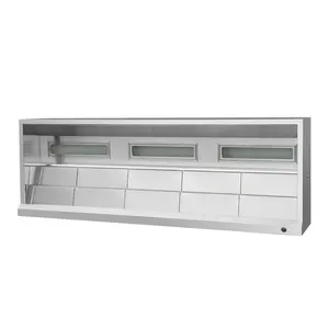 Kompor Dapur Komersial Knalpot Kustom Dapur Tiongkok, Kap Pembuangan Asap Stainless Steel untuk Memasak - Product Image 5