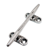 Émerillon de pont marin en acier inoxydable 316 poli miroir, à base creuse ouverte, pour yacht et bateau, quincaillerie marine pour navire