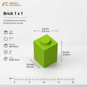Gobricks GDS-531 Venta al por Mayor de Fábrica, Bloques de Construcción Personalizados de Varios Tipos, Ladrillos de Juguete, Modelos de Ladrillos de Plástico para Construcción 1x1 3005 - Product Image 1